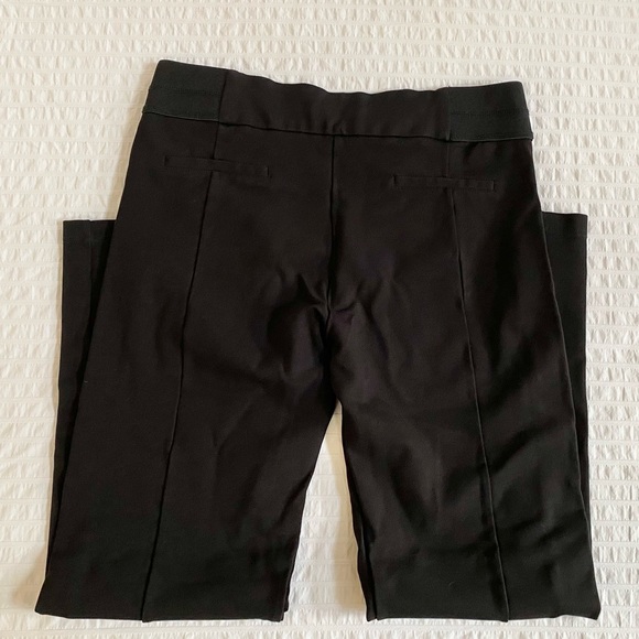 Betabrand Dress Pant Yoga Pants Straight Leg Pockets XL Petite Black - Picture 12 of 13